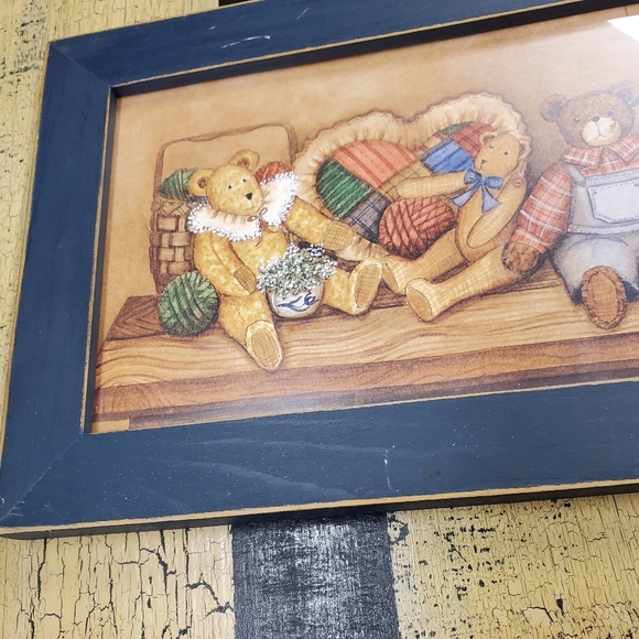 🐻🧸🖼 Bears Picture w/ frame - Picture 6 of 15